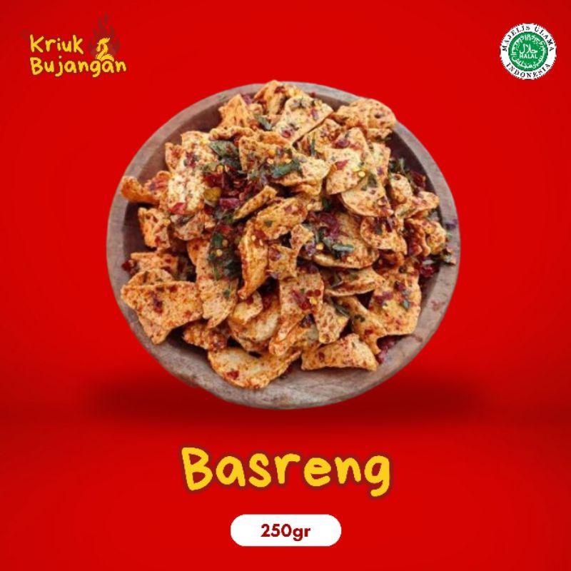 

Bareng Pedas Daun Jeruk | Snack Kriuk Bujangan