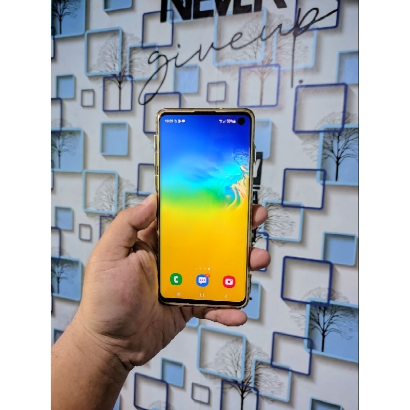 hp second samsung s10 ram 8/128gb ex sein