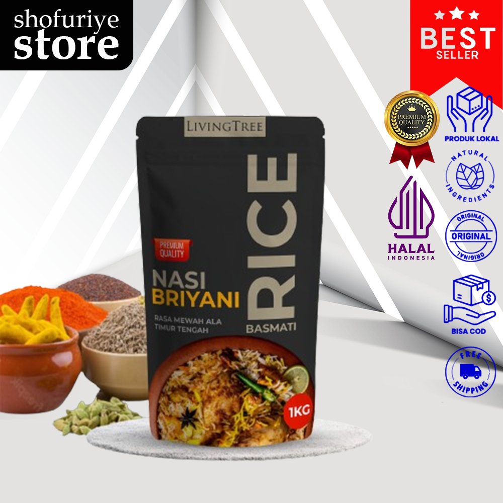 

Beras basmati dan Bumbu Biryani Instan 1 Kg paket hemat