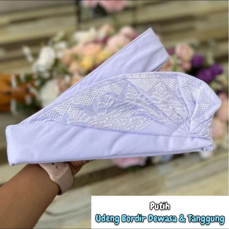UDENG BORDIR SETENGAH JADI/UDENG BALI/UDENG BORDIR SONGKET