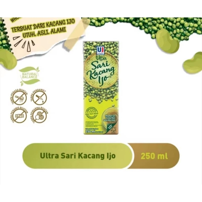 

Ultra Sari Kacang Ijo 250ml