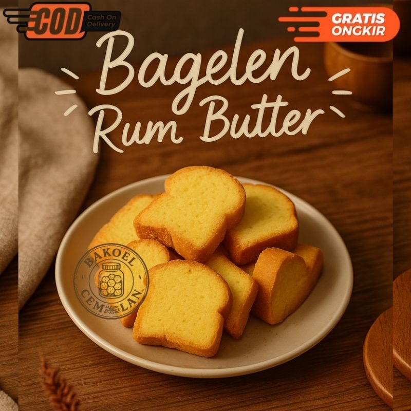 

Bagelen Rum Butter Bagelen Sisir Spesial 100gr 250gr 500gr