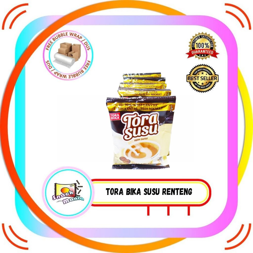 

Tora Bika Kopi Susu Fullcream Milk Coffee 31 gr x 10 Sachet RENCENG
