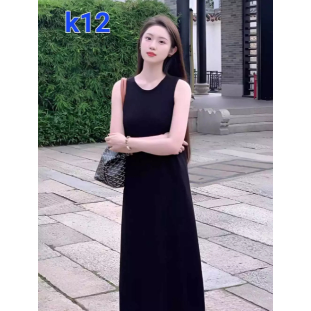 (BISA COD) INNER TANPA LENGAN/DRESS SPAN PANJANG/KOREAN LOOK