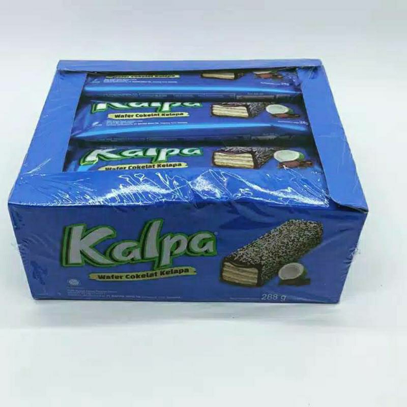 

Kalpa Wafer Cokat Kelapa (1 Box isi 12 pcs)