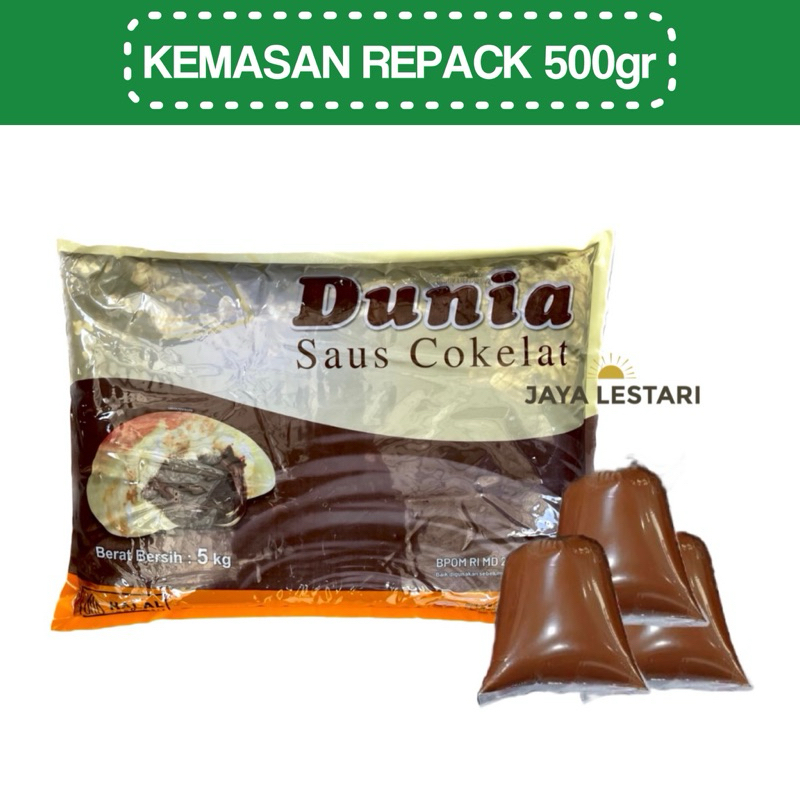 

Dunia Saus Cokelat Filling Pasta (Repack 500g)