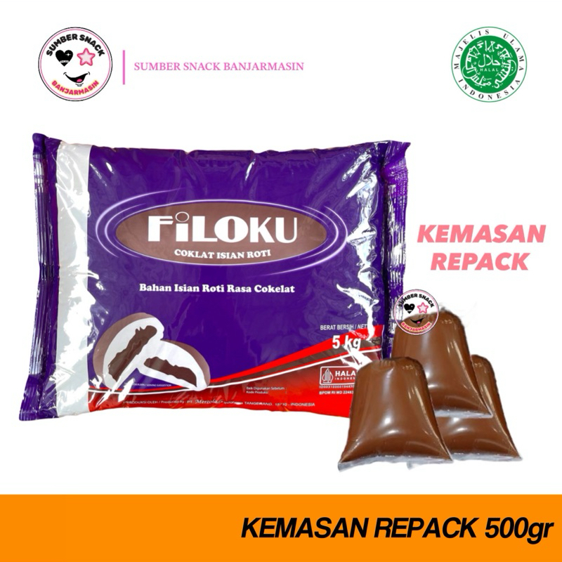 

Filoku Saus Cokelat Filling Pasta (Repack 500g)