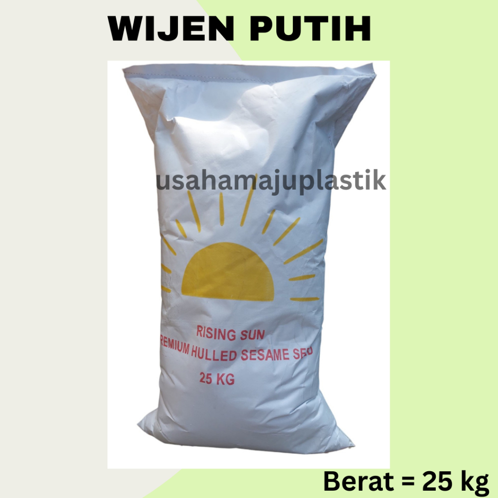 

25KG Wijen Putih Rising sun / sesame seeds / Biji Wijen