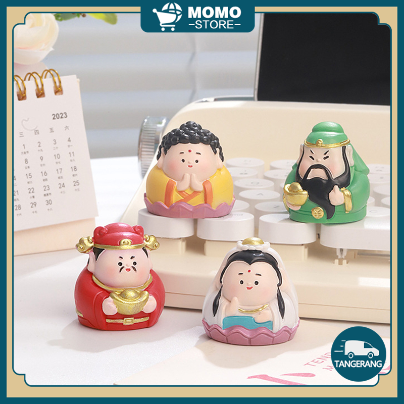 3.5*3*3.5CM Patung Buddha Kwan Im Kecil ,Buddha,Dewa Kekayaan,Guanyu Kecil Mini Untuk Dewa Lucu Paja