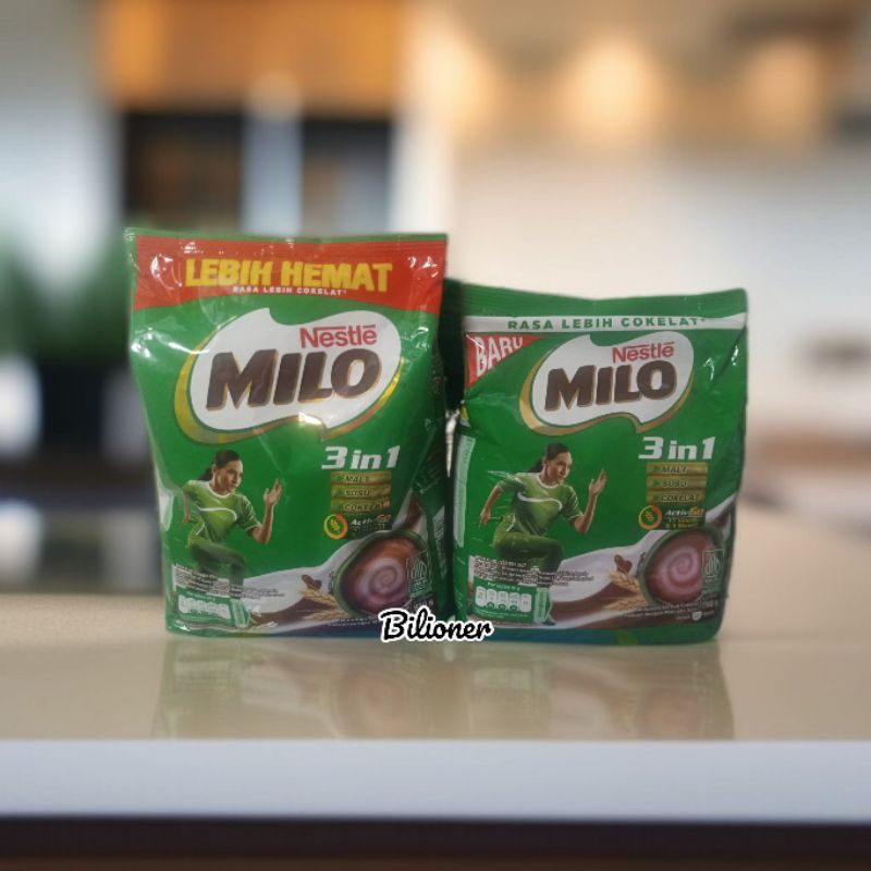 

Milo 3 In 1 1Kg Susu Bubuk Rasa Coklat Grosir Distributor