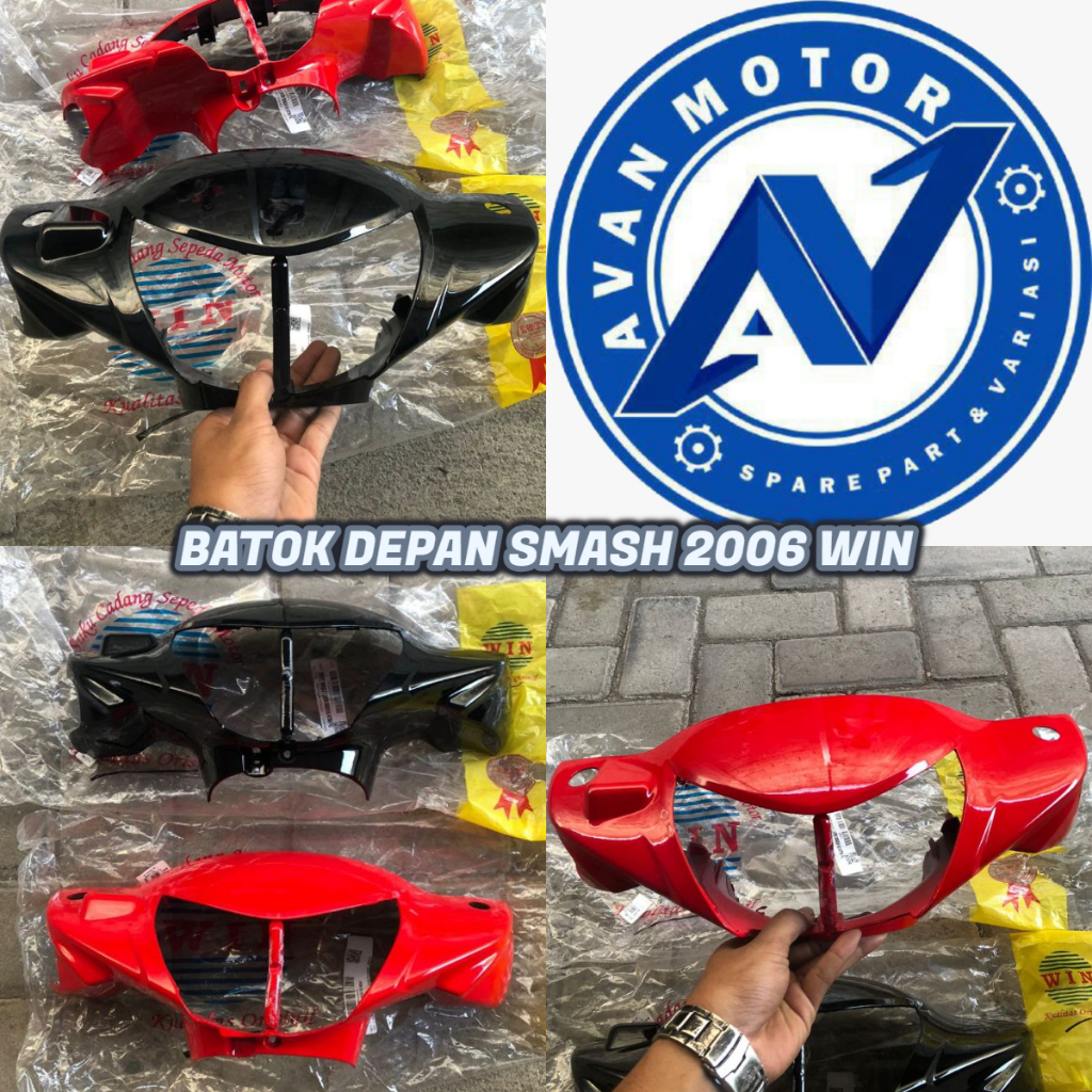 BATOK KEPALA DEPAN SMASH 2006 WIN || BATOK COVER DEPAN SMASH 2006