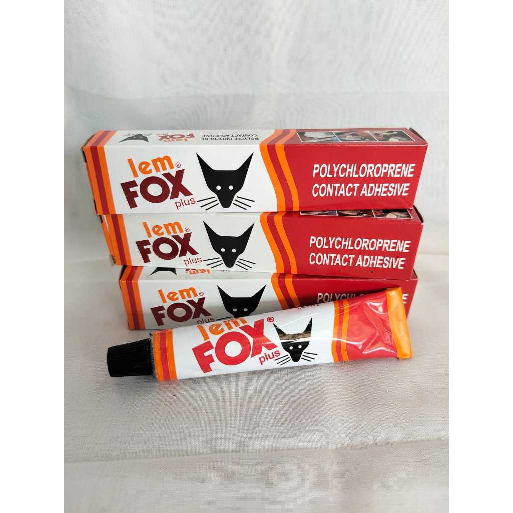 

LEM FOX PLUS 20G / LEM FOX KEMASAN TUBE 20 G / LEM FOX KEMASAN ODOL