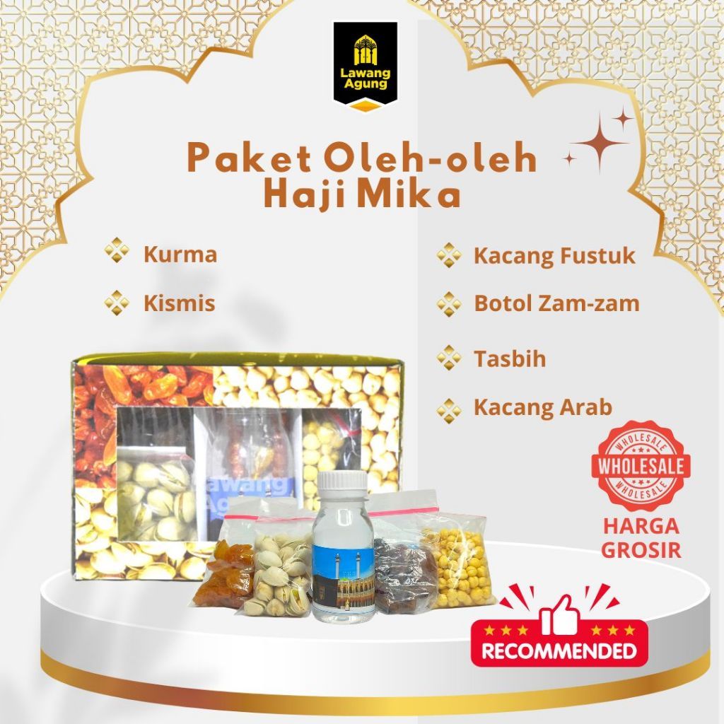 

Paket Oleh-oleh Haji Lengkap