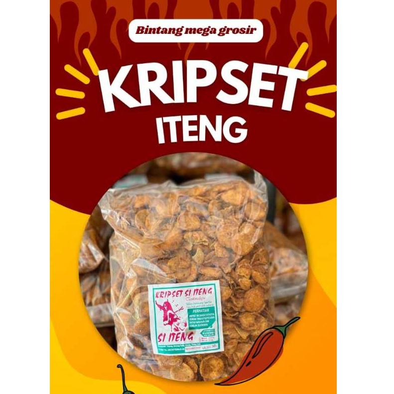 

TERLARIS BASRENG ITENG PEDAS KEMASAN 500 GRAM