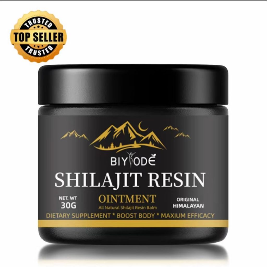 BIYODE Shilajit Resin BLACK Original Himalayan  Shilajit Original Himalaya Ointment ( BLACK