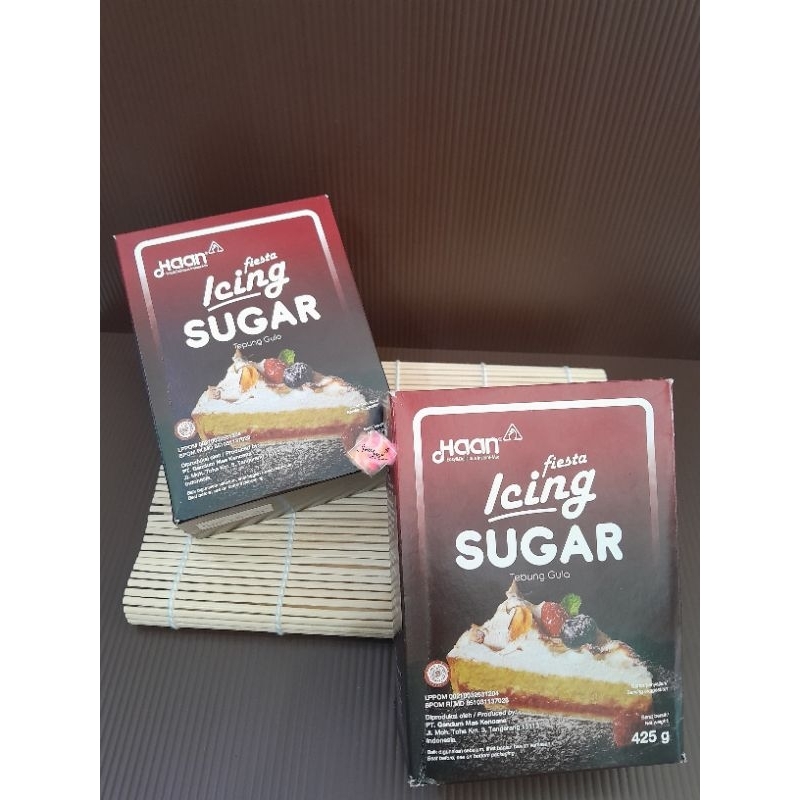 

HAAN FIESTA ICING SUGAR/TEPUNG GULA 425 GR