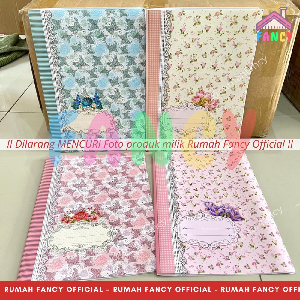 

[1PAK] ISI 20 LEMBAR Sampul Buku BOXY PATTERN SIMPATY Big Boss Bunga Pastel Butterfly TEBAL PREMIUM