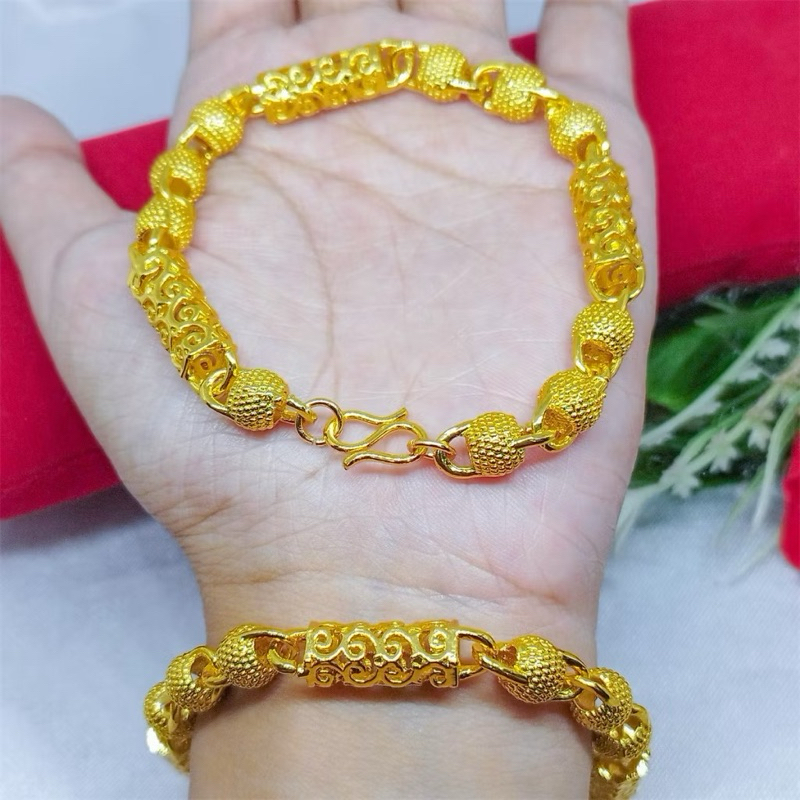 gelang rantai hongkong gold  Perhiasan wanita