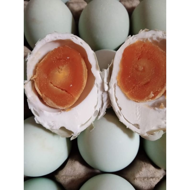 

telur asin matang masir / telur bebek matang siap makan