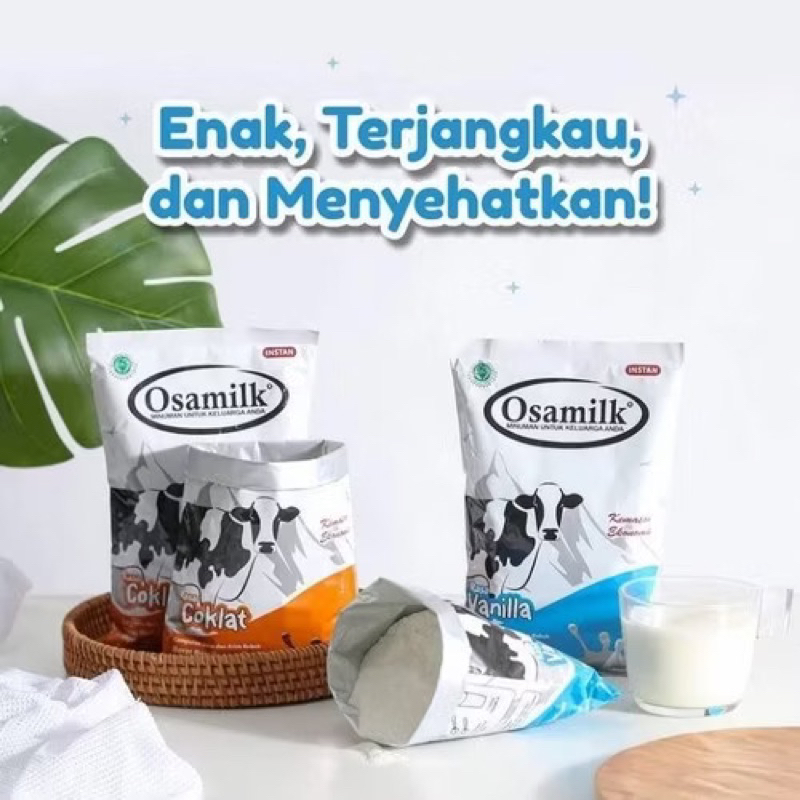 

[DS] Osamilk susu gemuk vanilla enak menyehatkan Osamilk susu penggemuk coklat 300gr