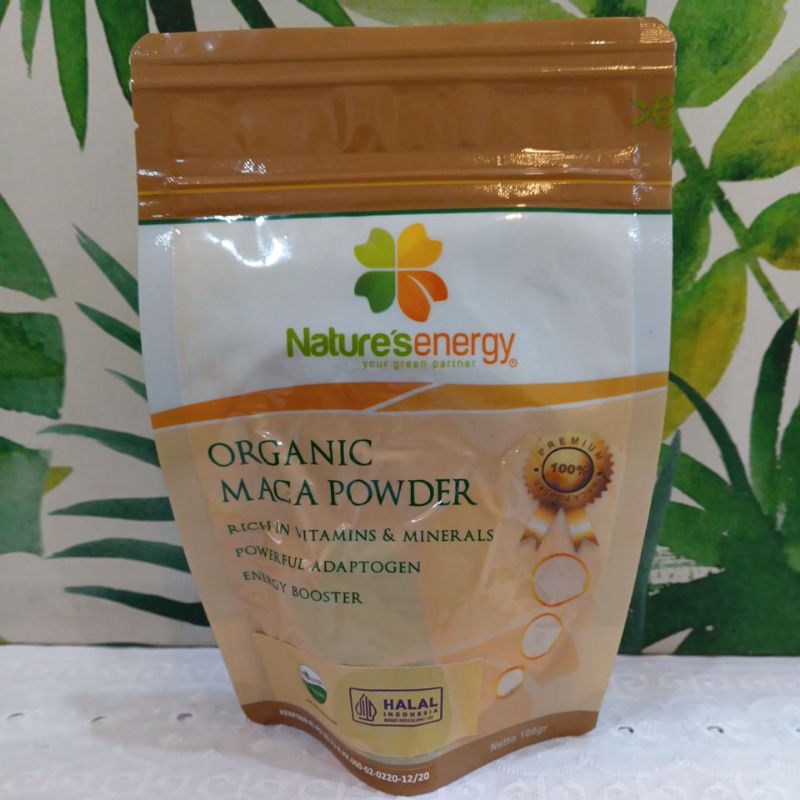

Natures Energy Organic Maca Powder / Bubuk Maca 100gr