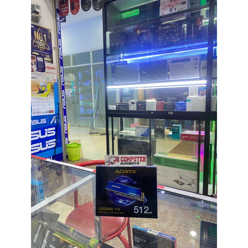 SSD Adata Legend 710 512GB NVMe PCIe Gen3 - SSD 512GB NVMe Adata