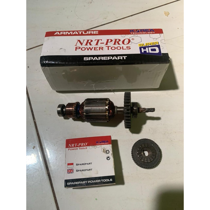 Armature bor nrt pro 500 hd dan gear