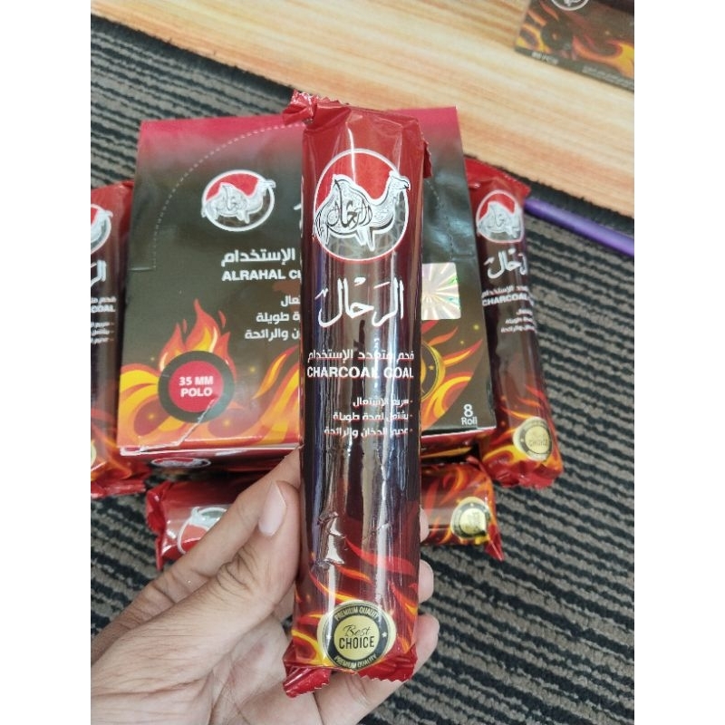 Arang Magic premium Merek Al rahal cepat nyala beli 8 bungkus harga grosir