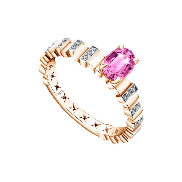 Frank & co. x Monica Ivena Love Poetry Amorem Promise Ring | Cincin Janji Berlian Wanita Emas 18K