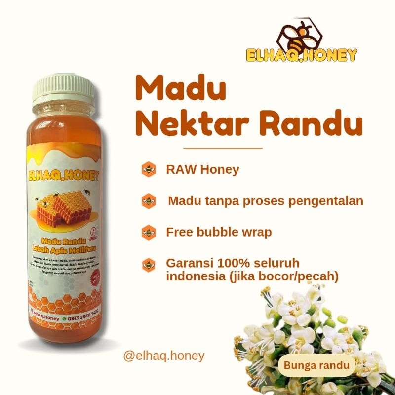 

Madu Randu Grade A 100% Murni