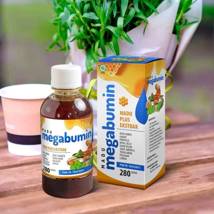 

Madu Megabumin Ikan Gabus Plus Temulawak 280ml Vitamin Penambah Nafsu Makan Albumin - MADU MEGABUMIN