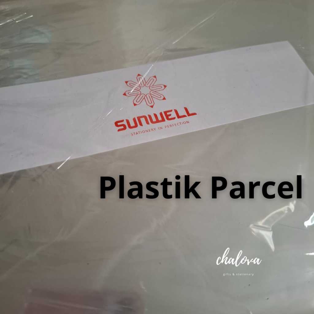 

[PAK] PLASTIK PARSEL POLOS BENING SUNWELL 85,5 X 70,5 CM ISI 50 LEMBAR / PLASTIK BINGKISAN ULANG TAHUN / PLASTIK KACA PARCEL OPP