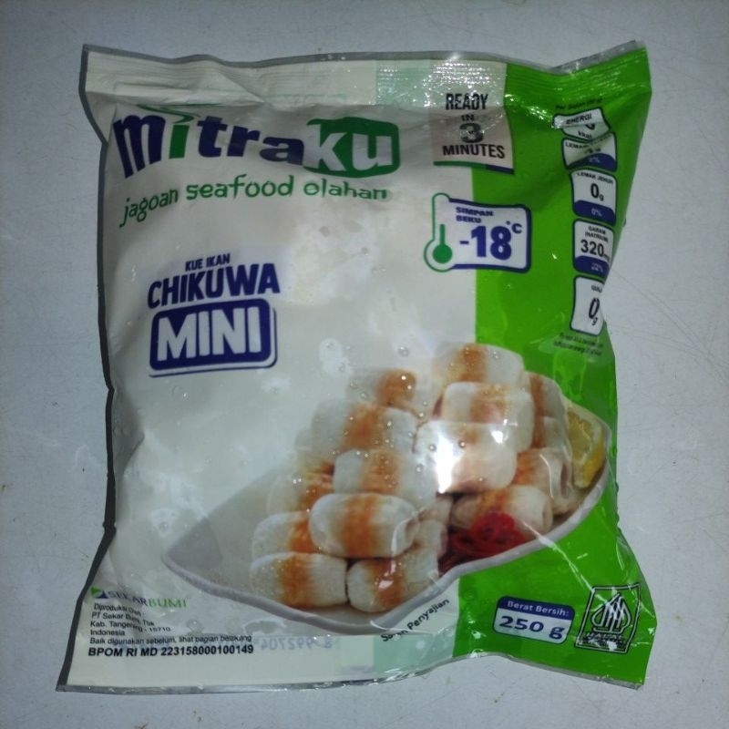 

MITRAKU Chikuwa Mini 250G