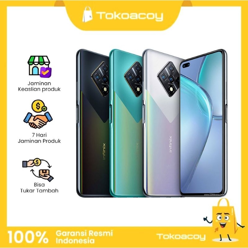 Infinix Zero 8 8/128GB Resmi Fullset