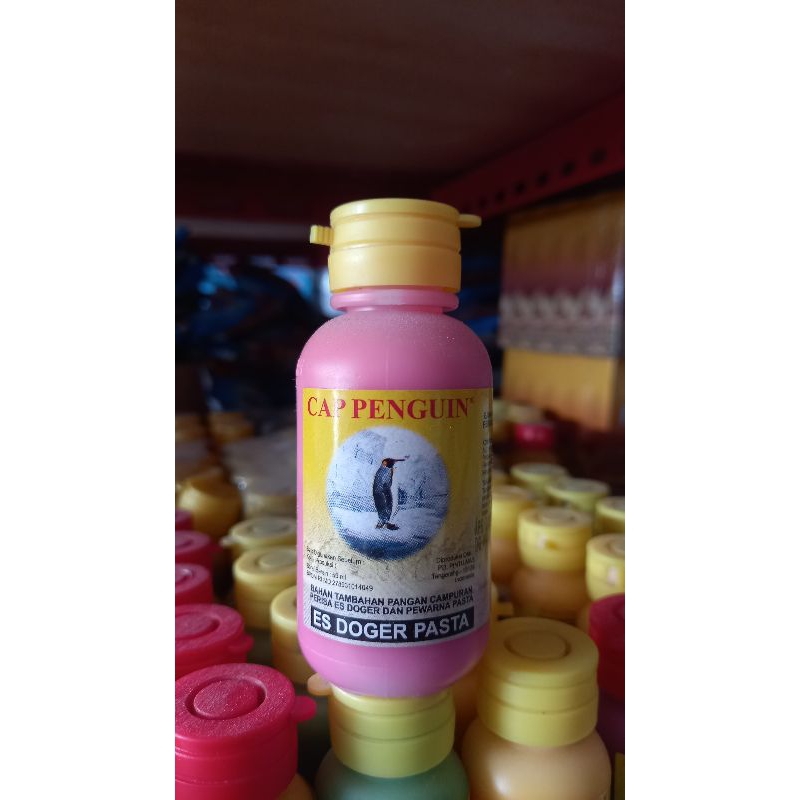 

Pasta es doger cap penguin 55ml /perisa es doger / Pewarna Pasta es doger
