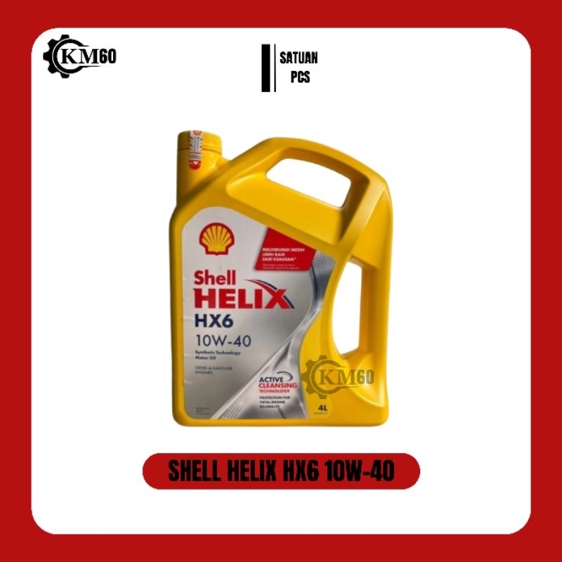 OLI SHELL HELIX HX6 10W-40