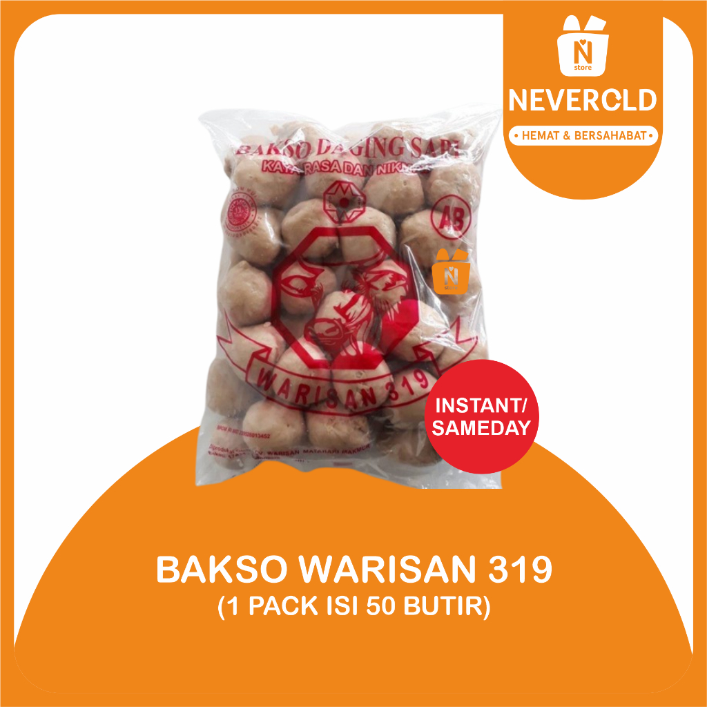 

BAKSO WARISAN AB 319 ISI 50 BUTIR