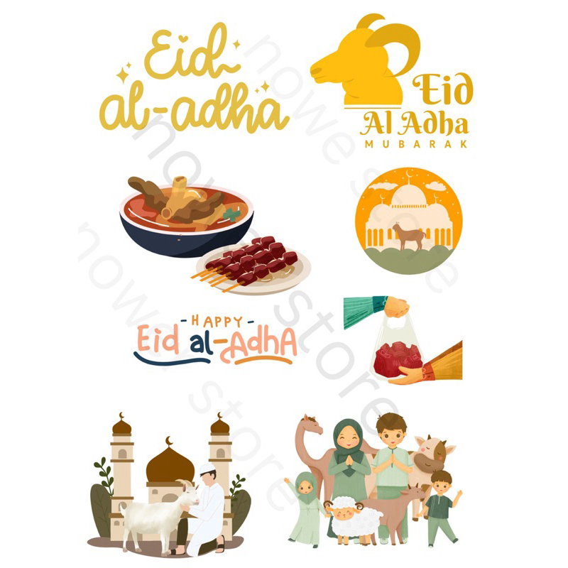 TOPPER IDUL ADHA/ HIASAN TEMA EID AL ADHA