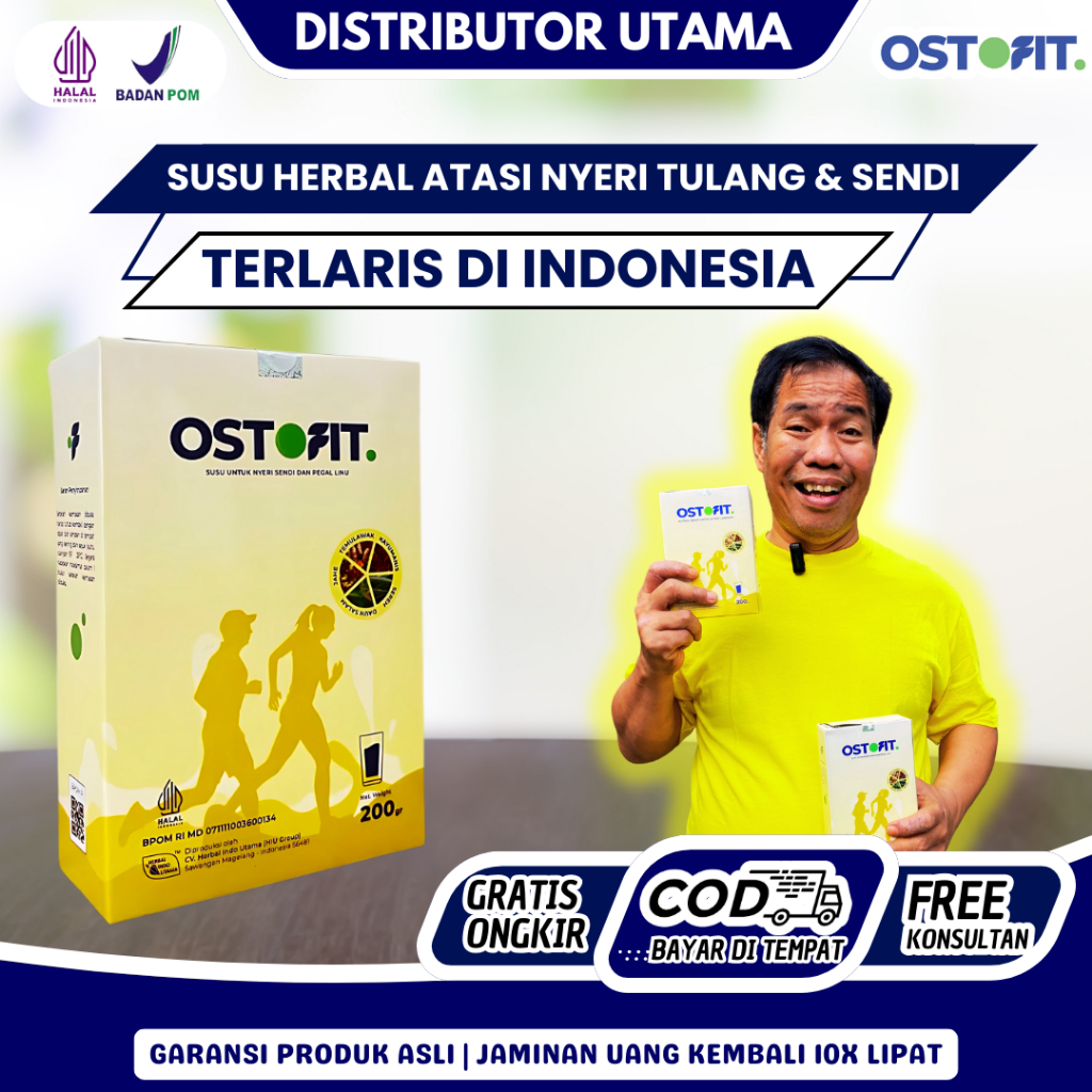 

OSTOFIT - Susu Herbal Untuk Atasi Segala Permasalahan Tulang dan Sendi Secara Alami