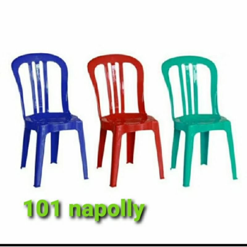 kursi  plastik napolly,kursi makan napolly 101/bangku napolly,kursi sanderan hajatan tenda