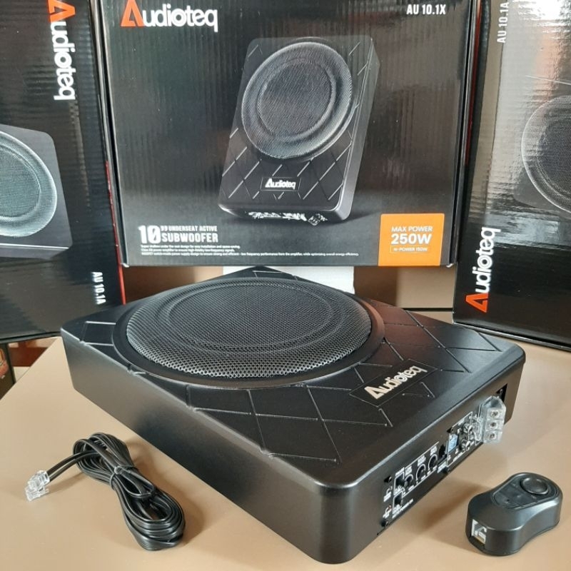 SUB KOLONG AUDIOTEQ SUBWOOFER KOLONG 10 INCH AUDIOTEQ SUARA BASS SUPER MANTAP