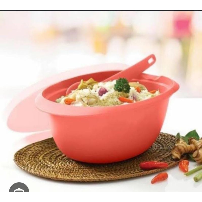 blossom rice server w/spoon Tupperware