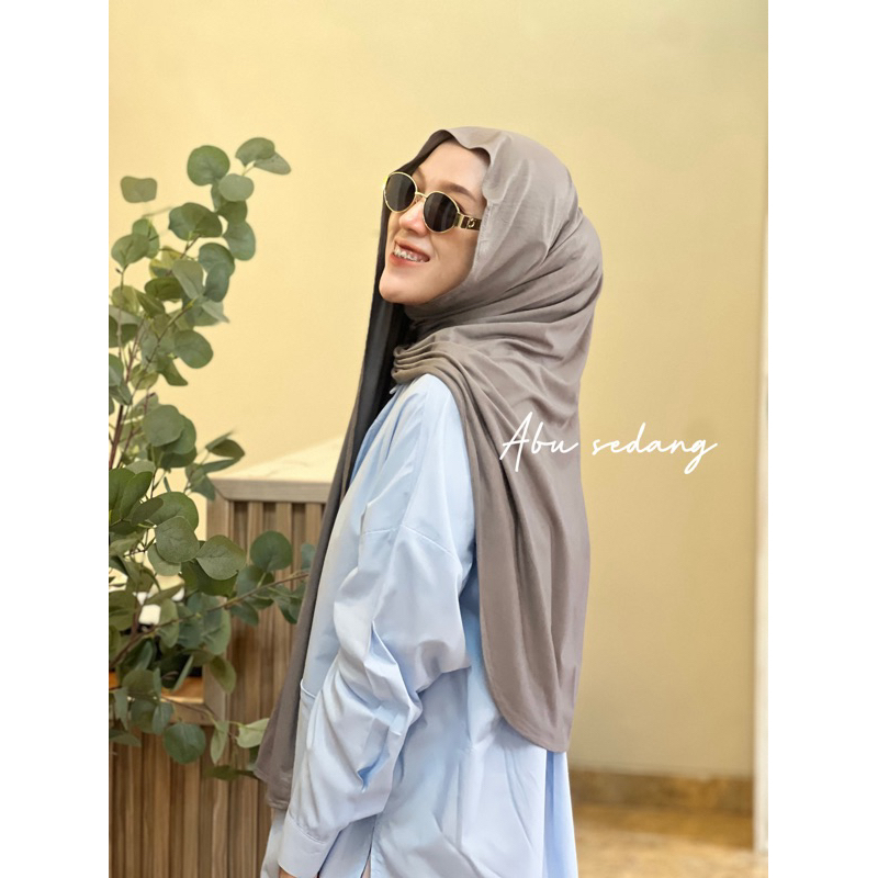 LR-Hijab-LIAROYANI-Pashmina Oval Kaos Rayon/Super/Premium/Hijab pashmina Airflow/Hijab Mleot