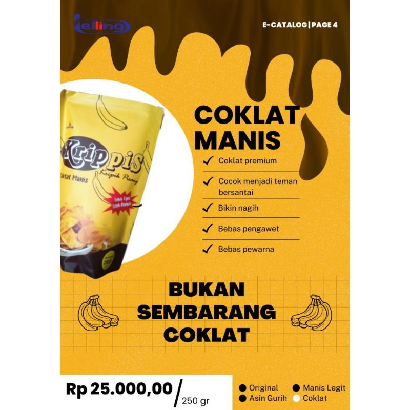 

Keripik Pisang Coklat