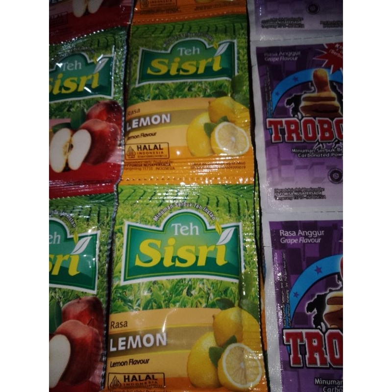 

minuman teh sisri
