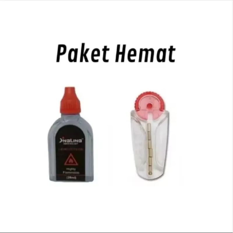 SET ZIPPO MINYAK KOREK ZIPPO 125 ML+BATU ORI ZIPPO+SUMBU+KAPAS ZIPPO+PENUTUP ZIPPOP