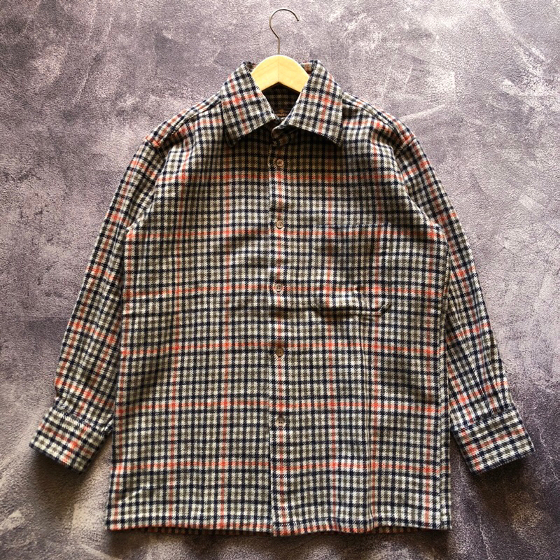 Outer Veterano Flannel Wool Yamatoya Second Size M,flanel wol second