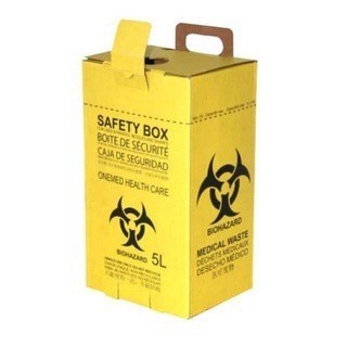 Safety Box OneMed 5 Liter / Safety Box Medis Plastik