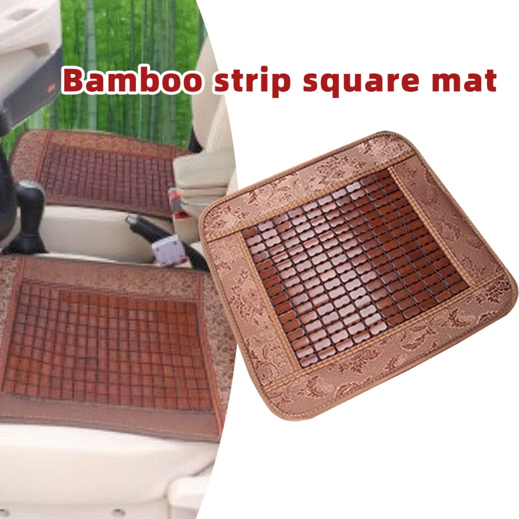 Alas Mobil Bambu duduk jok anti panas Alas Duduk Kursi Tatakan Bambu Kursi Sofa Jok Mobil Premium 45