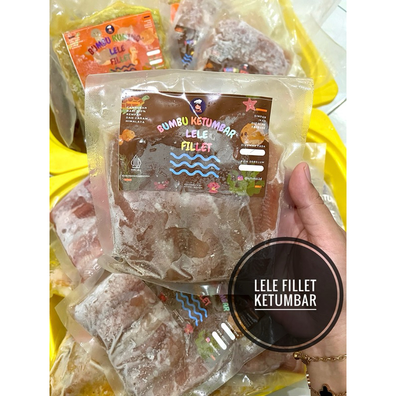

Lele Fillet Bumbu Ketumbar // Menu MPASI Edition